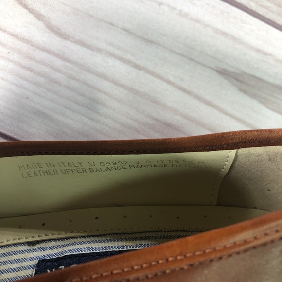 Tommy Hilfiger Brown Leather Shoes Size  7.5 main image 6